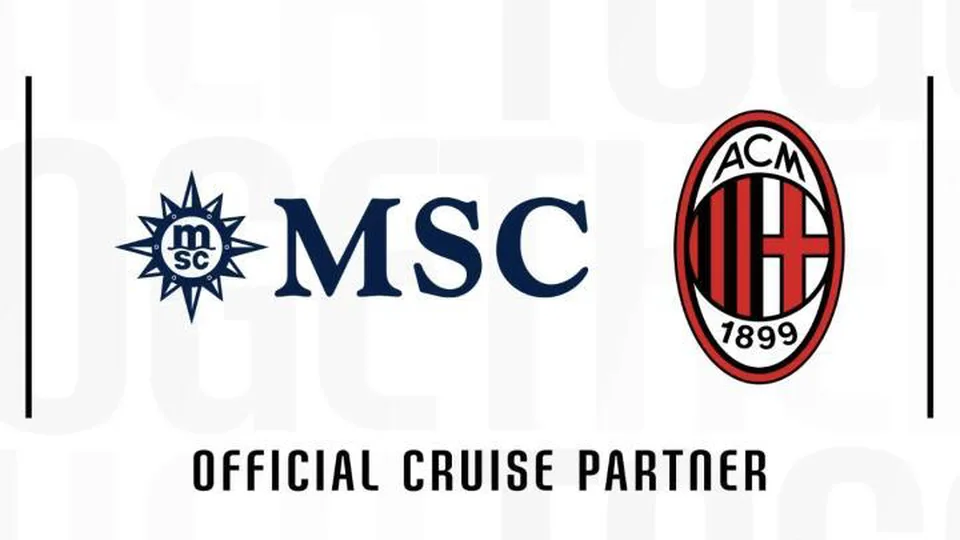 官方：AC米兰与MSC地中海邮轮续约，后者将继续担任主赞助商