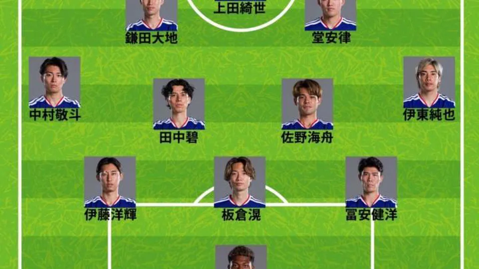 日媒分析日本阵型：3-4-2-1，伊东纯也右翼卫，镰田大地前腰