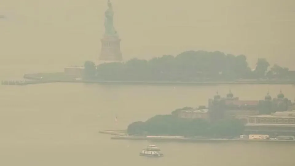 阿斯：纽约空气质量恶化，一场传奇赛受影响