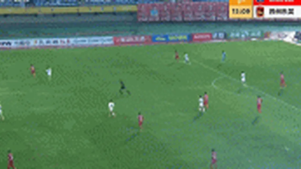 半场：延边龙鼎0-1苏州东吴，罗萨吊射破门